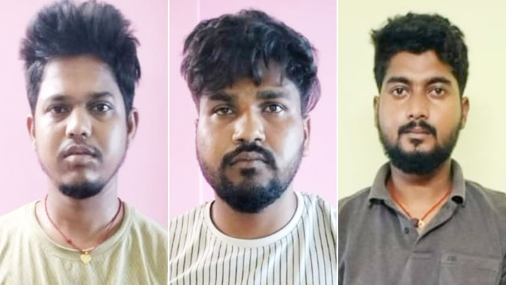 Three fraudsters of Jamtara gang who robbed a house in Burdwan, arrested by Delhi Police
