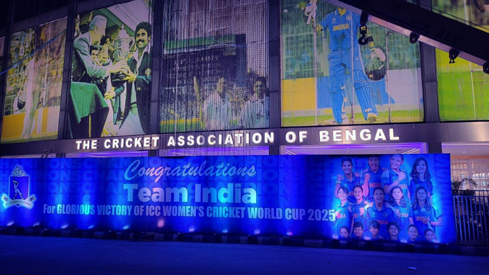 Eden Garden are captivated by Harmanpreet Kaur and Co.'s world-beating cutout