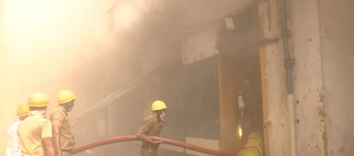 Fire Breaks out at dalhousie