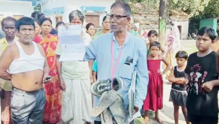 BJP  BLA harassed in Mathabhanga