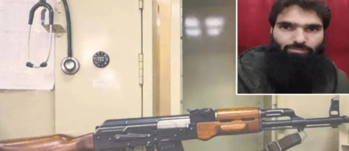 350 kg explosive from doctor house