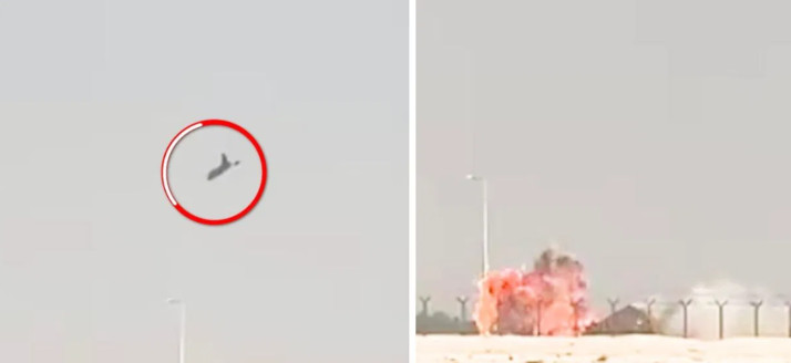 Tejas clash in Dubai