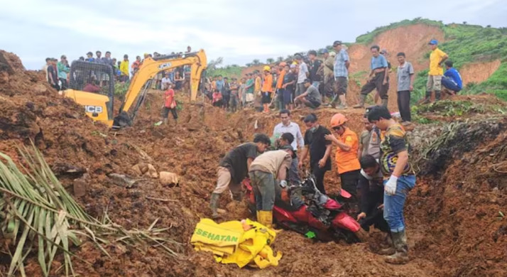 Indonesia landslide dead 248