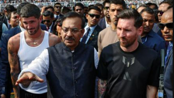 yuvabharati-chaos-messi-event-angry-fans-vip-culture