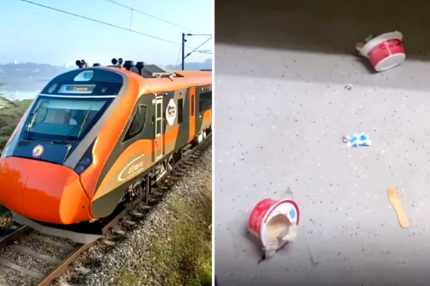 vande-bharat-sleeper-howrah-guwahati-viral-video-cleanliness-bengali-news