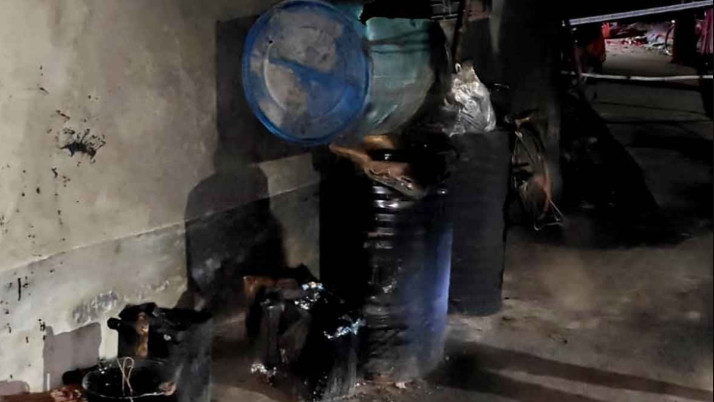 bhangar-drum-blast-sadikul-death-road-accident-kolkata