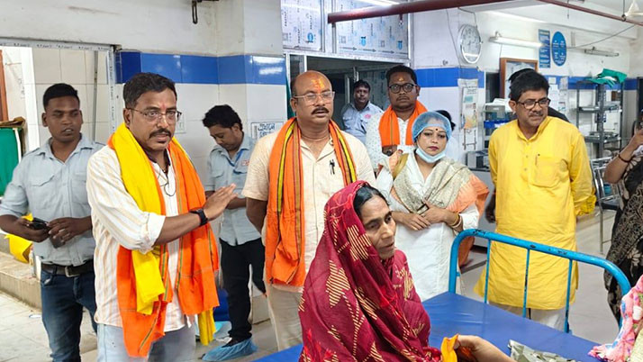 MLA Inspects Rampurhat Hospital; Dhruva Saha Issues Strict Directives