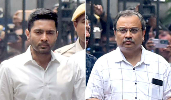 abhishek-banerjee-kunal-ghosh-face-to-face-cid-interrogation-signature-forgery-case-bhawani-bhavan