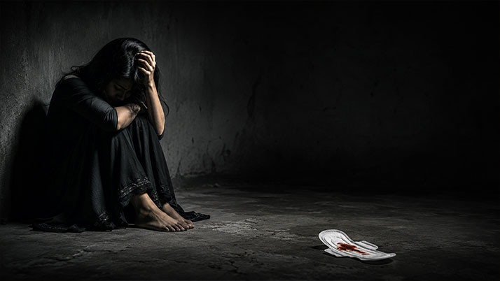 Why does the mood dip during menstruation? Let the mind—and the family—stand by the body through the physical pain.