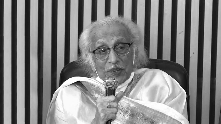 End of a Century-Long Musical Journey: Legendary *Sangeetacharya* Amiyaranjan Bandyopadhyay of the Bishnupur *Gharana* Passes Away.