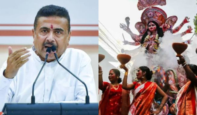 west-bengal-durga-puja-grant-carnival-inauguration-suvendu