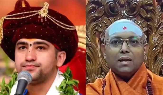 paramatmanand-maharaj-reply-bageshwar-baba-durga-puja-nonveg-controversy