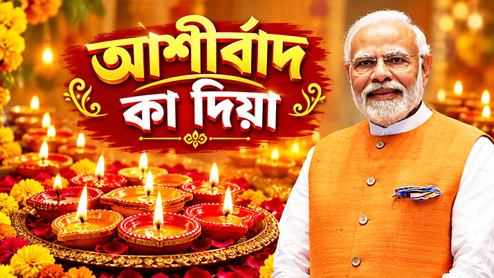 'Ashirbad ka Diya' on Modi's birthday: BJP launches month-long mass outreach in Bengal.