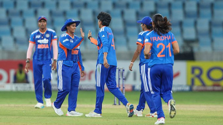 Smriti and Shefali's batting storm, Charani and Deepti's spin-induced collapse! India beats Sri Lanka by 72 runs to become Asian champions for the eighth time.