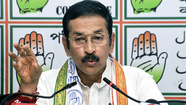 "The Election Commission is acting like a wing of the BJP," says Shubhankar Sarkar, speaking out on the freezing of the Trinamool symbol.
