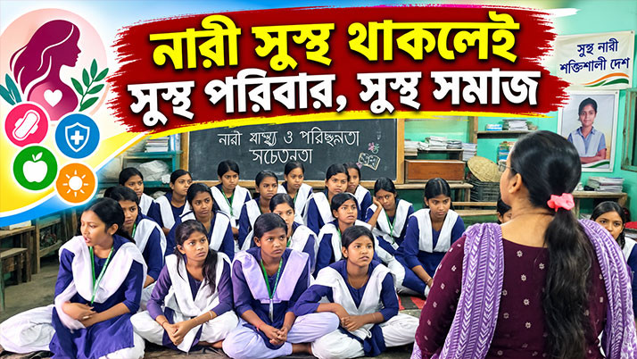 “Society Will Progress Only When Girls Are Healthy”—Awareness Camp on Women’s Health at Kanchan-nagar School