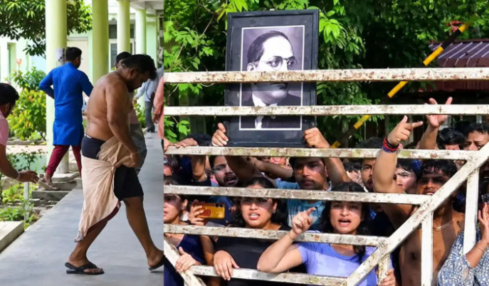 srfti-student-clash-akhil-bharatiya-grahak-panchayat-event