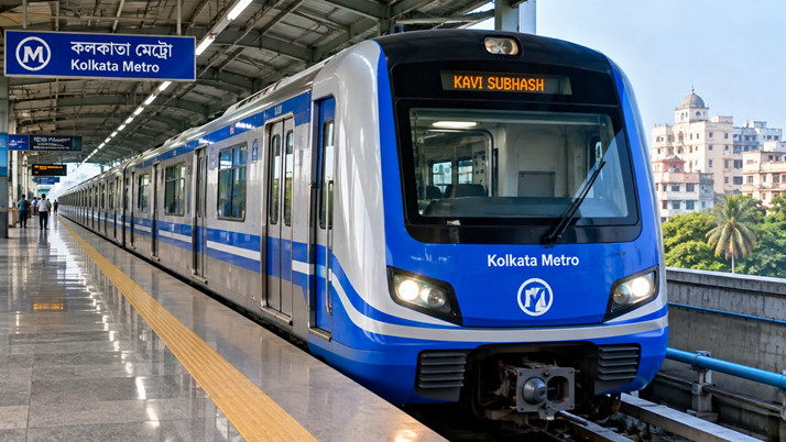 Extra trains before the festival at Kolkata Metro