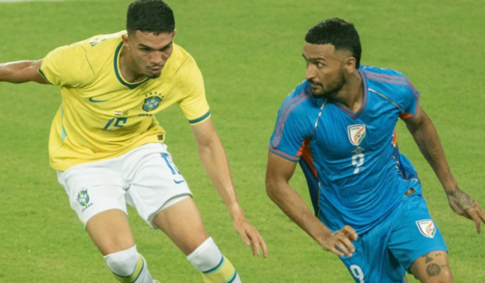india-vs-brazil-kolkata-football-match-result-blue-tigers-fight