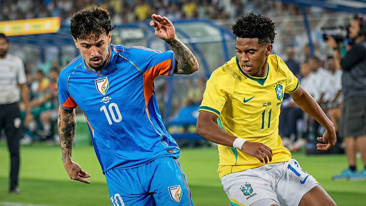 A 4-0 loss to Brazil, yet India scripted a story of grit at Yuva Bharati.