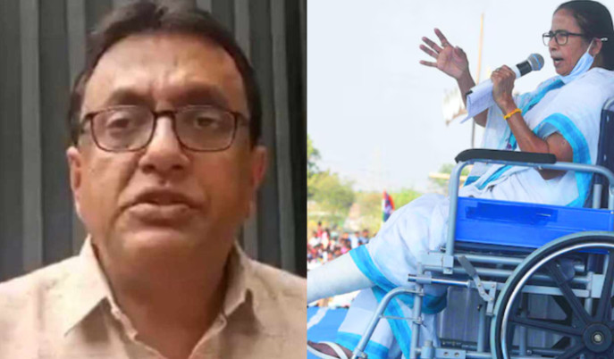 mamata-banerjee-leg-injury-suvendu-adhikari-shantanu-sen-nandigram