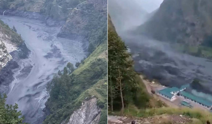 nepal-flash-flood-burhi-gandaki-river-houses-bridges