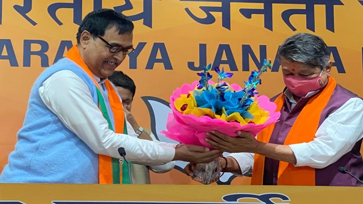 Mihir Goswami joined the BJP