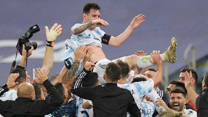 Messi relieved, Argentina won the Copa after 26 years of drought