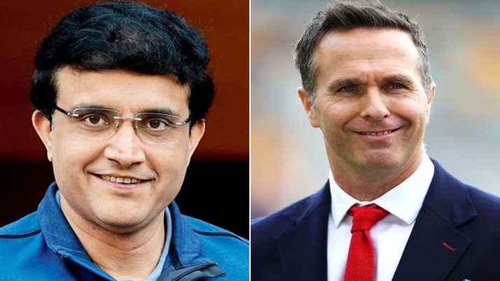What did Michael Vaughan say when he couldn't accept Sourav's tweet?