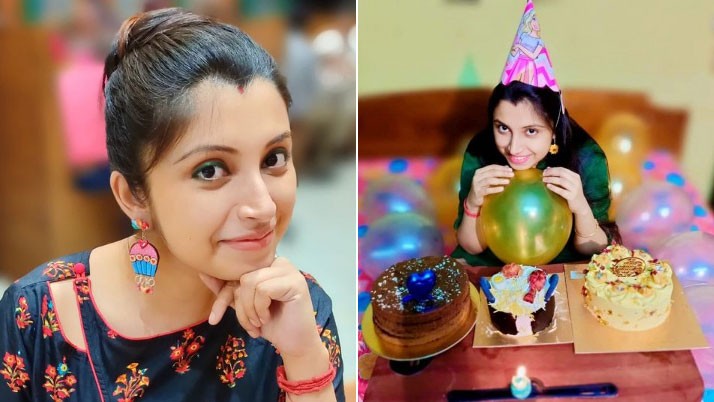 Tanushree Bhattacharya shared her special day at home