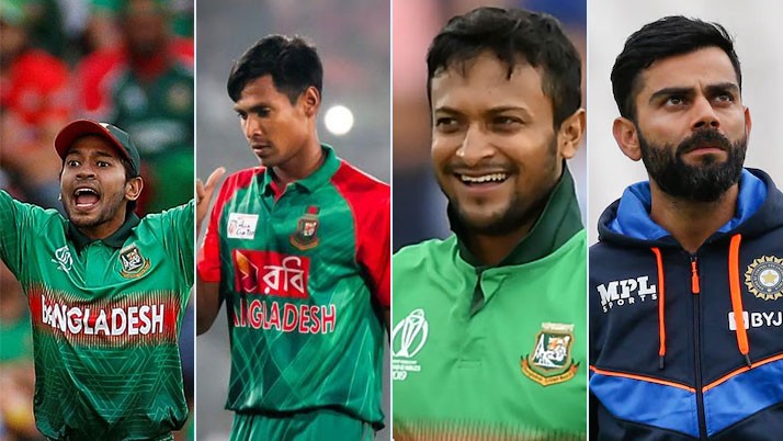 Bangladesh's 3 cricketer in the ICC year of the team, why is Kohli left out?