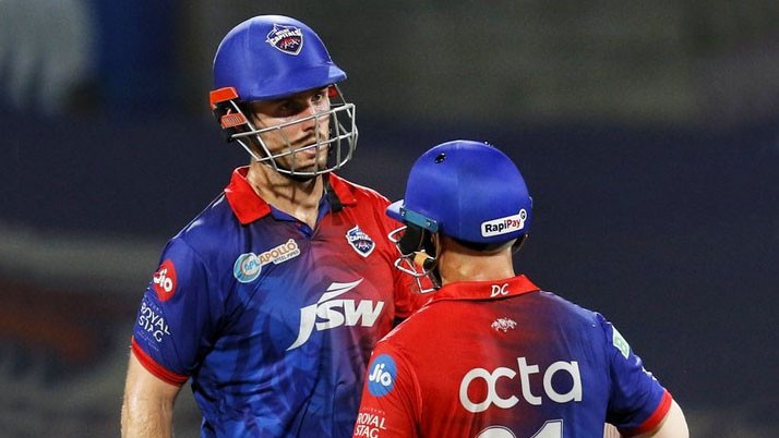 Delhi Capitals are in the playoffs under Warner and Marsh great batting.