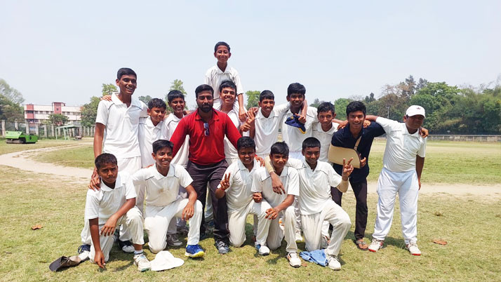 'Burdwan Model School' wins three consecutive matches in CAB tournament
