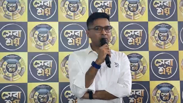 Abhishek Banerjee at Maheshtala