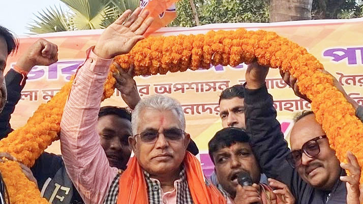 anaghat-bjp-meeting-dilip-ghosh-wants-to-be-minister-shamik-bhattacharya