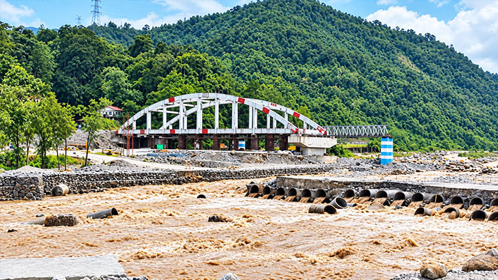 north-bengal-rain-balason-river-dudhia-bridge