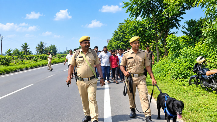 A trained dog helped catch a runaway Rohingya youth in Rajganj, Jalpaiguri